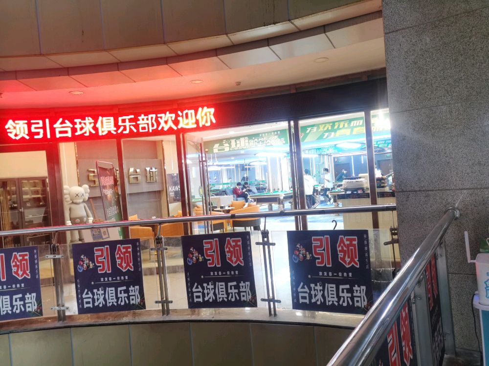 引领台球俱乐部(财富广场店)