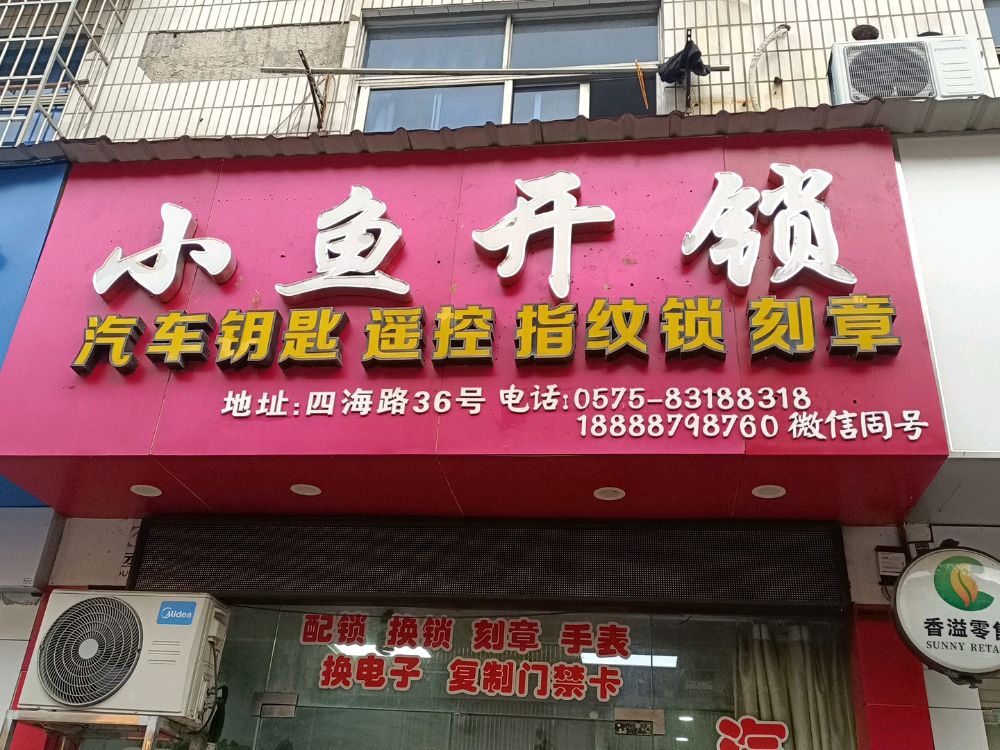 小鱼开锁(嵊州开锁公司店)