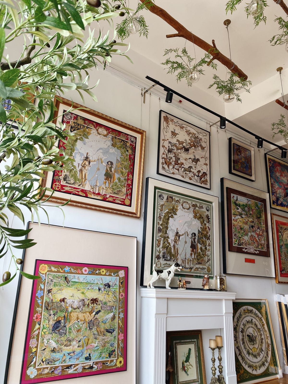 老陈Gallery-丝巾画廊