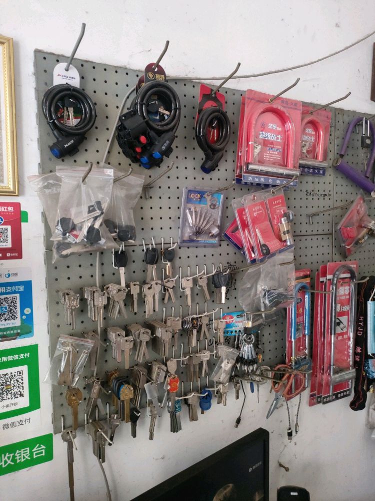 开锁换锁汽车钥匙指纹锁(颐欣苑店)