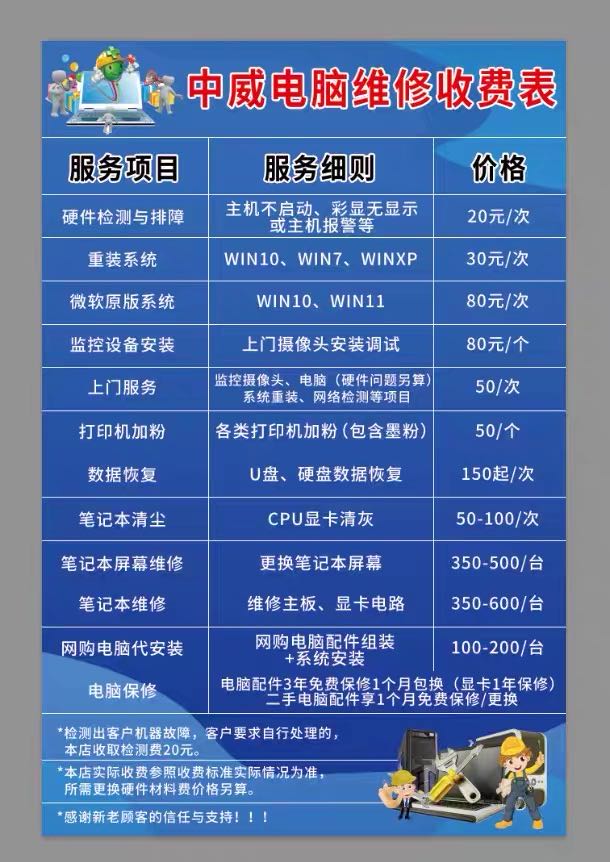 中威电脑监控打印机