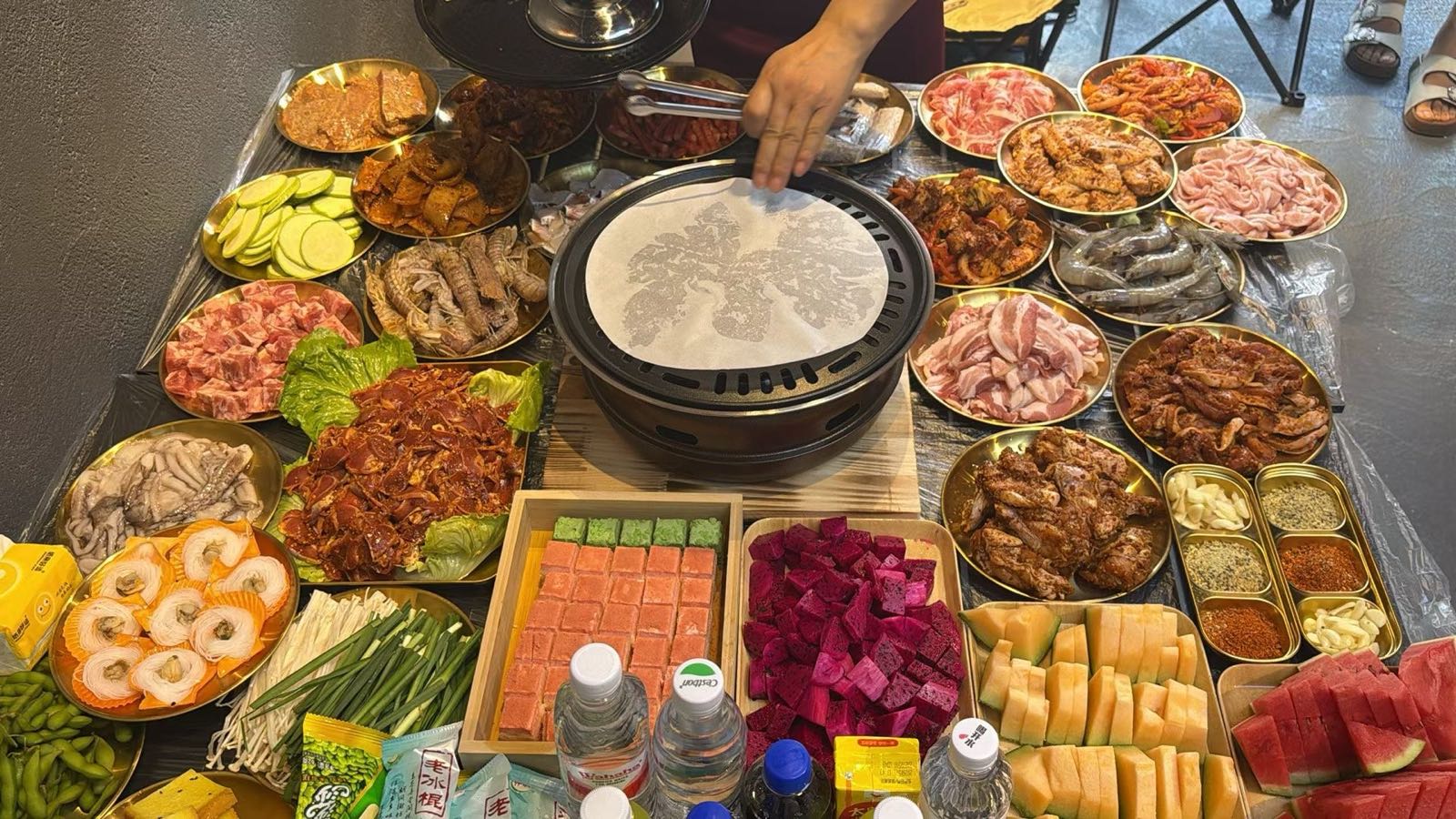 烟火巷39元自助烤肉