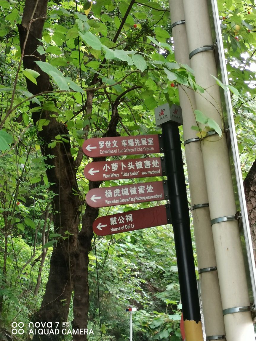 小萝卜头被害处_重庆_百度地图