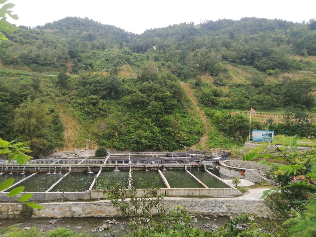 安康市紫阳县小河村码头上