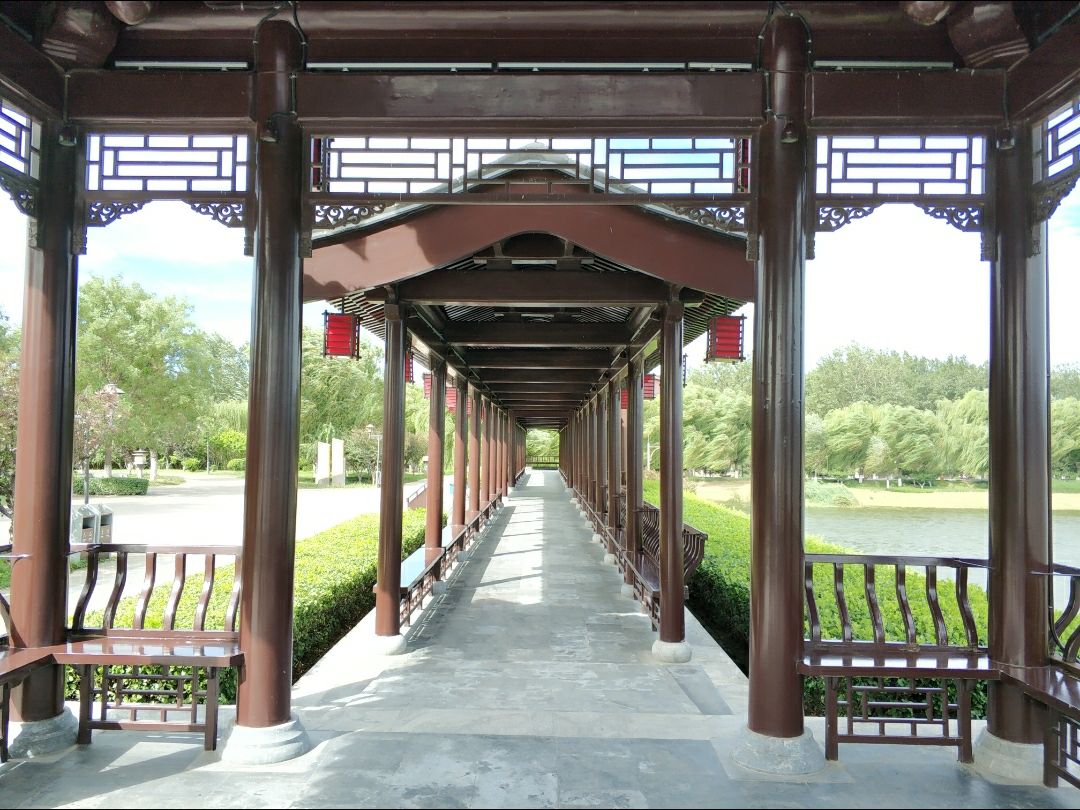 明镜移舟景区-休闲长廊