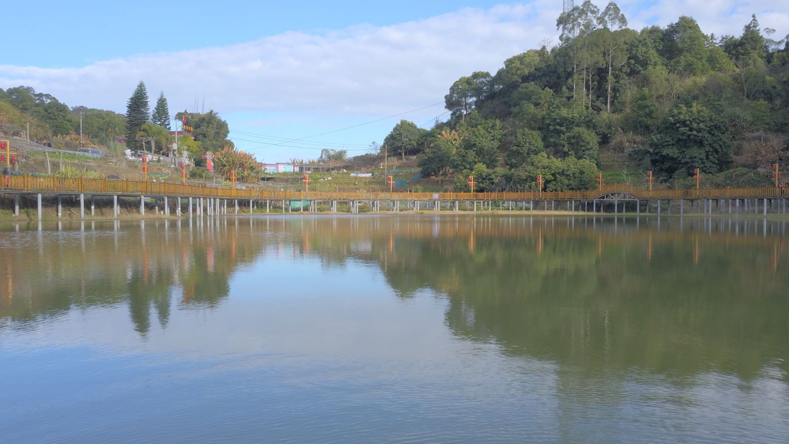 水库漫步道