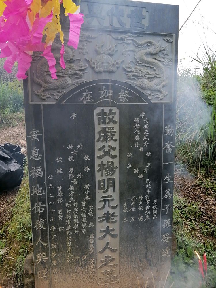 冷水溪向家园龙塘坪杨鸣元之墓