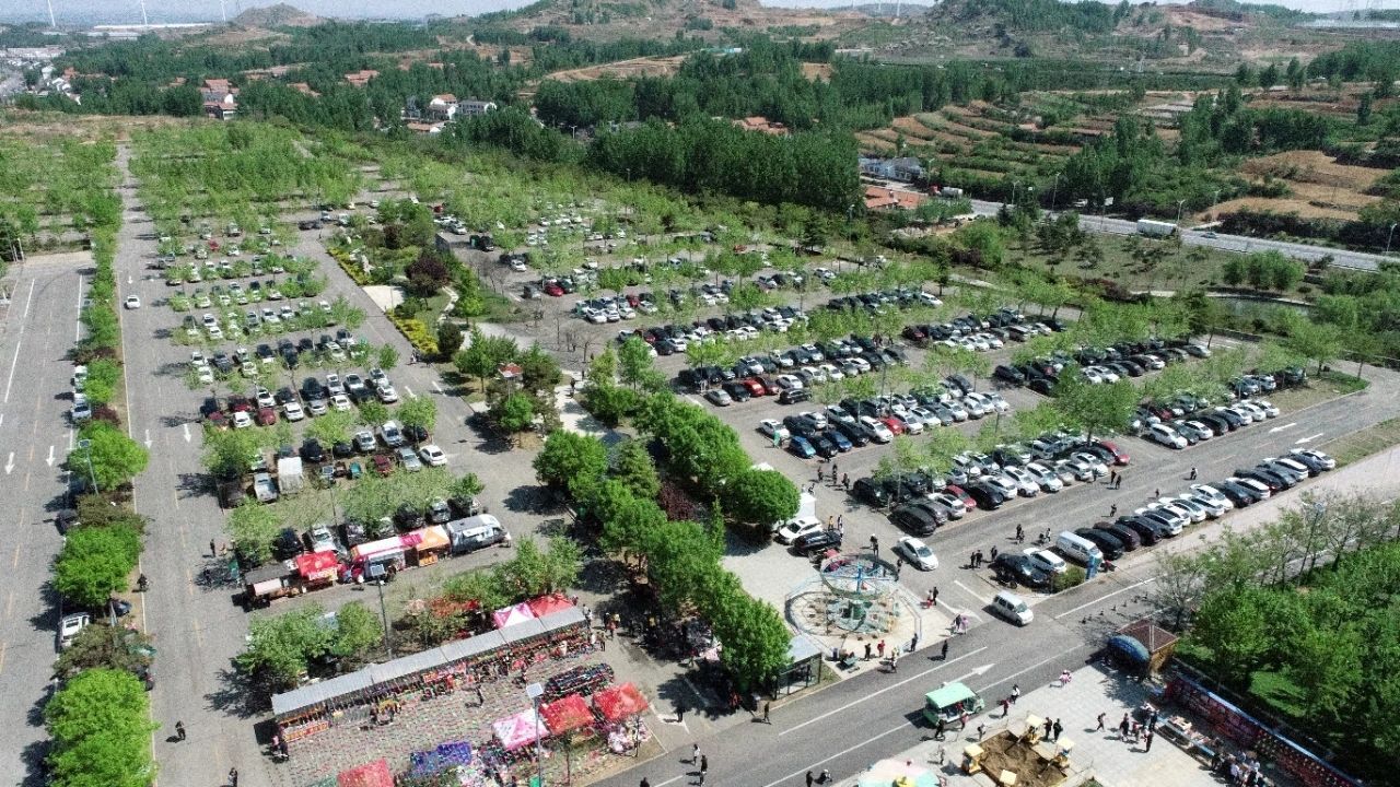 沂山国家森林公园-停车场