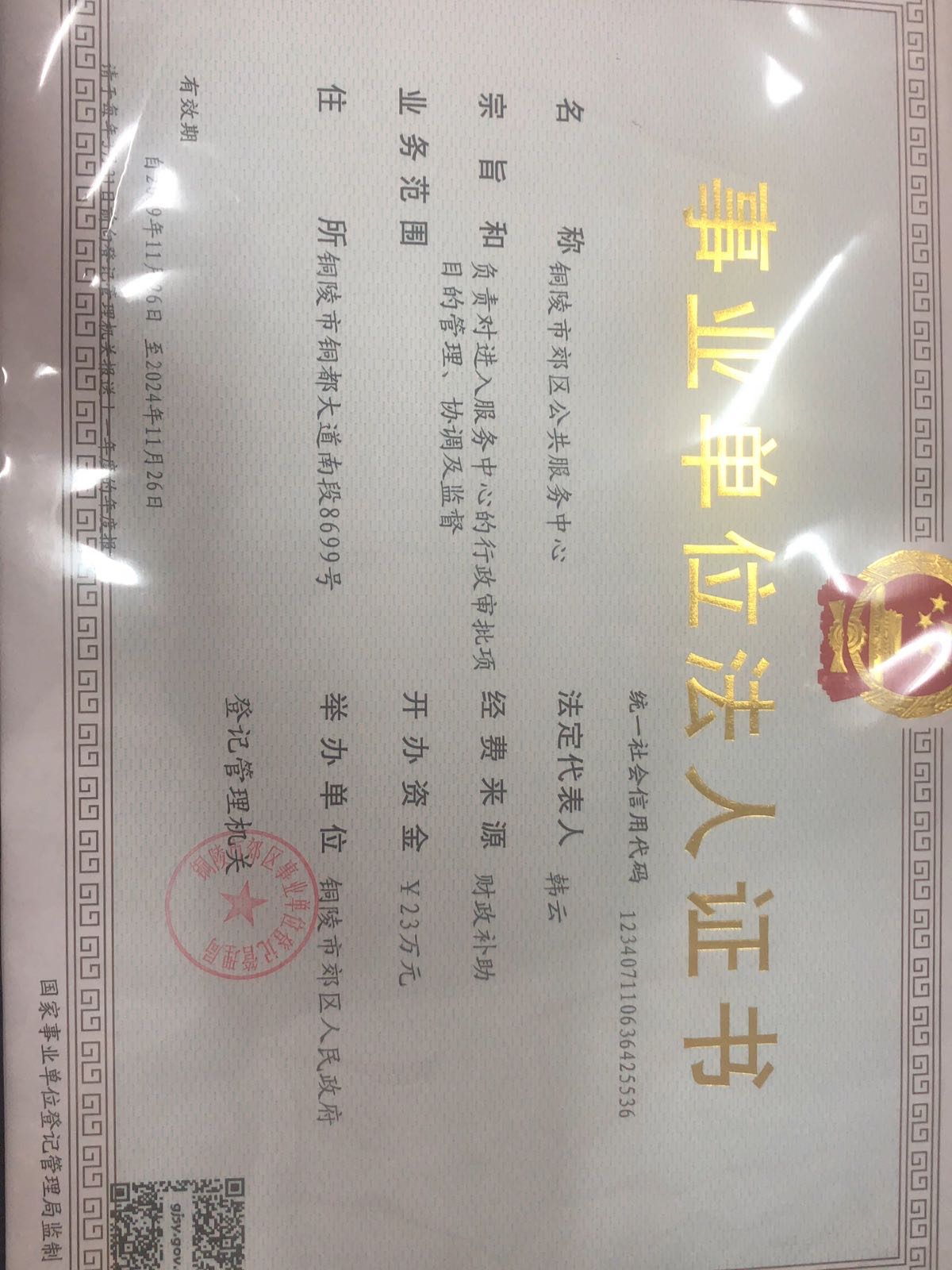 铜陵市郊区人民政府政务服务中心