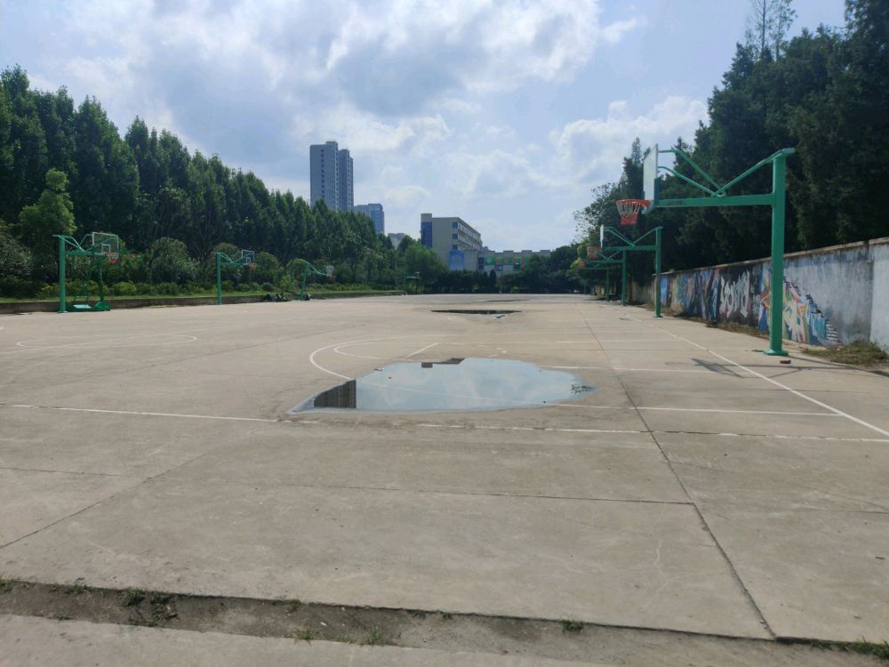 阜阳师范大学信息工程学院-篮球场(清河校区)