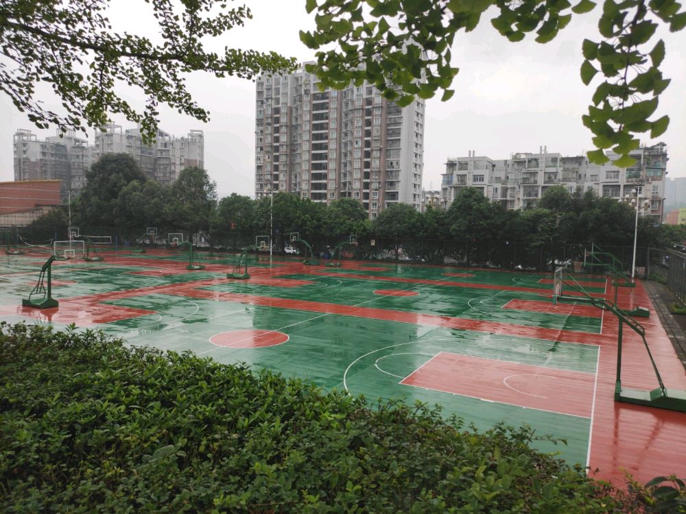 川贝医学院-室外篮球场