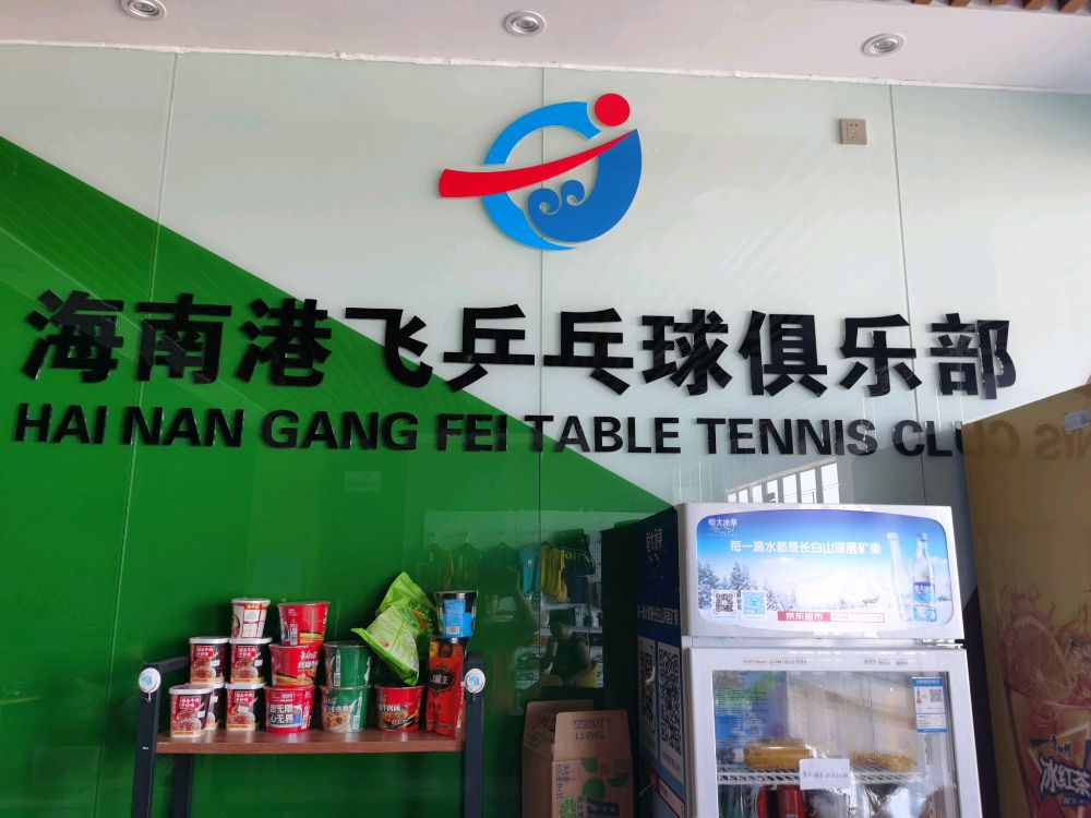 海南港飞乒乓球俱乐部(汽车小镇店)