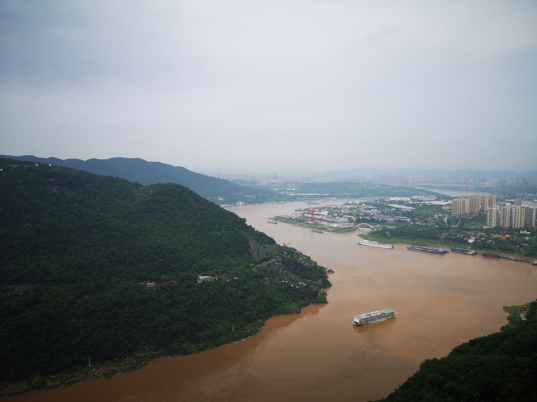 铁山坪森林公园-观景平台