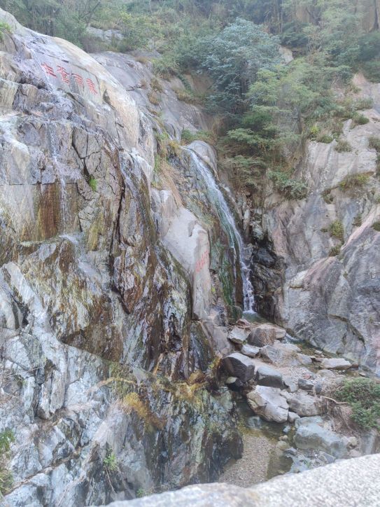 泰山风景名胜母婴-观瀑亭