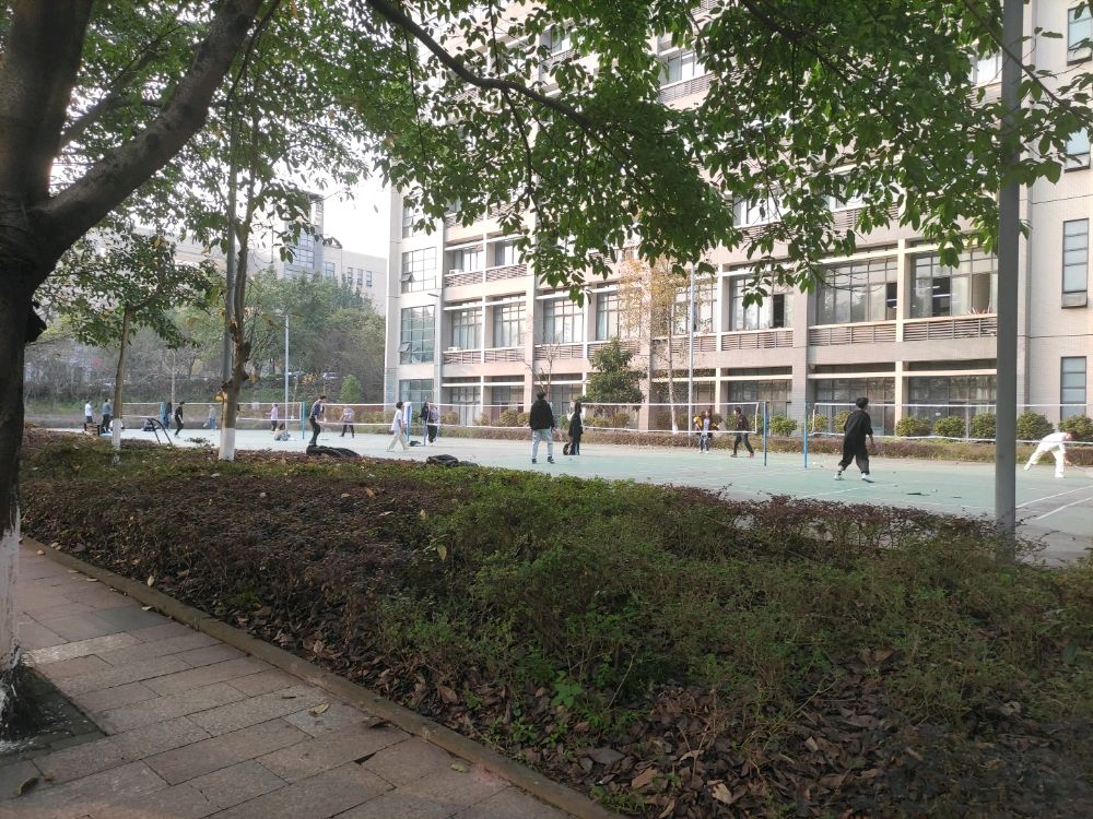 重庆工业职业技术学院-露天羽毛球场