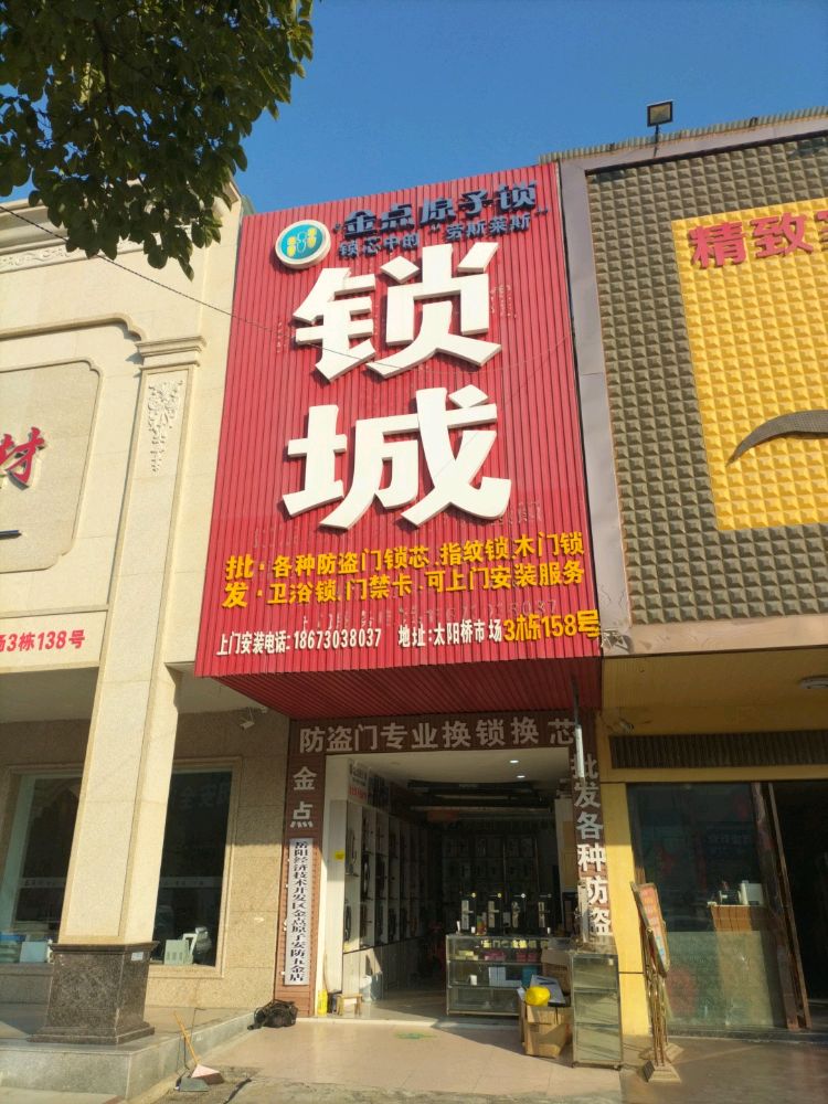 金点原子锁(太阳桥市场3栋店)