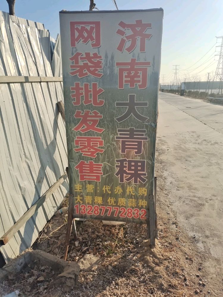 董瑞济南大青稞大蒜收购站