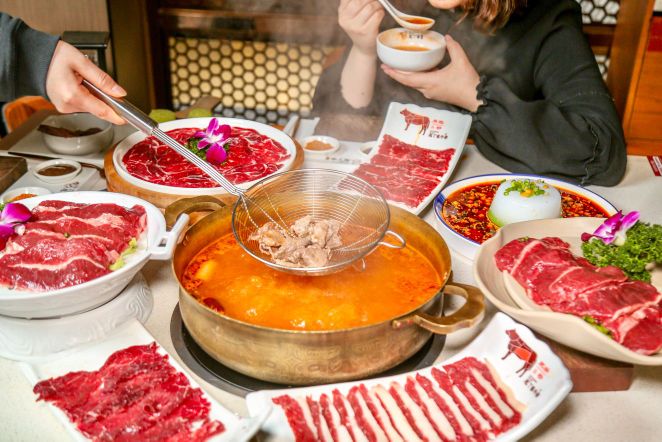 潮粤潮汕牛肉海鲜火锅城(华南城店)