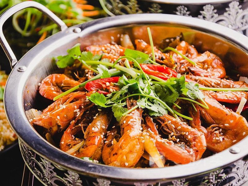 干锅鸭头-申城烧烤
