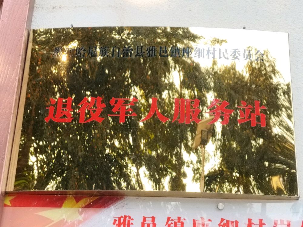 墨江县雅邑镇座细村退役军人服务站