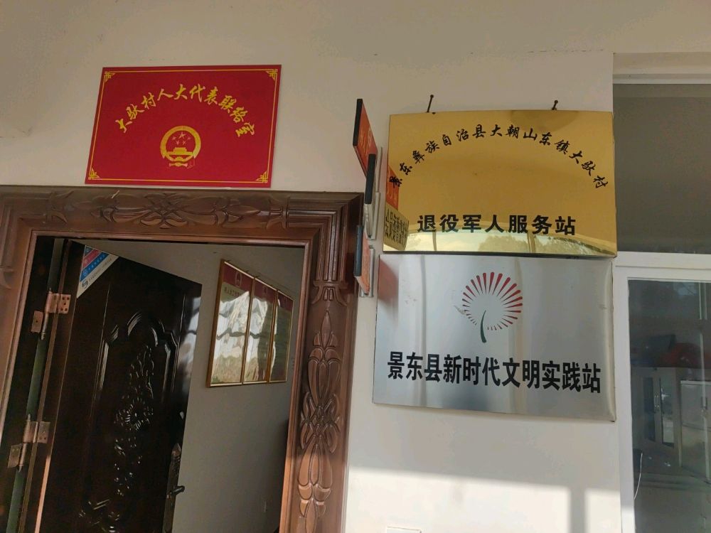 景东彝族自治县大朝山东镇大驮村退役军人服务站