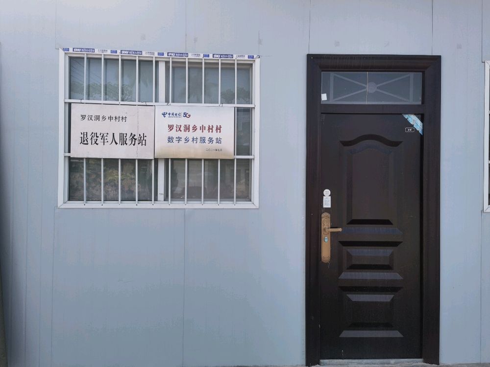 罗汉洞乡中村村退役军人服务站