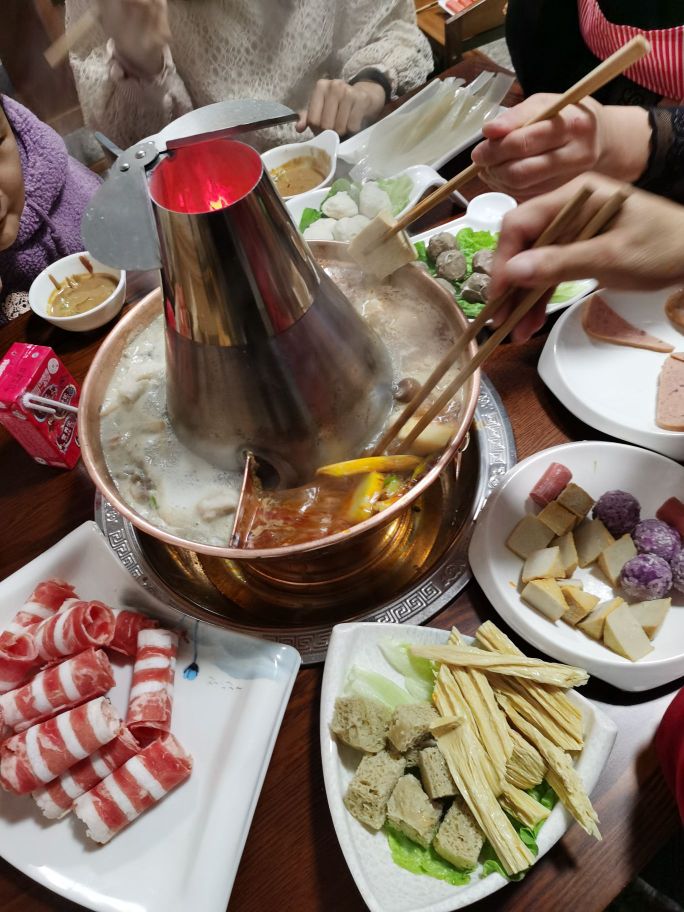 铜锅涮