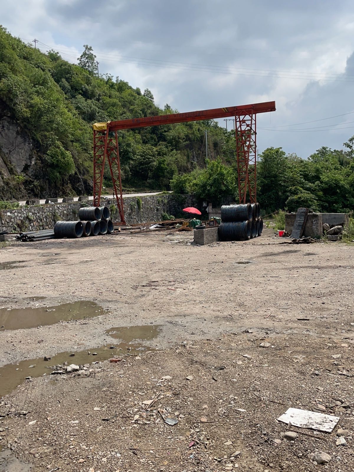 港顺诚钢筋加工批发(回收二手新旧钢材)