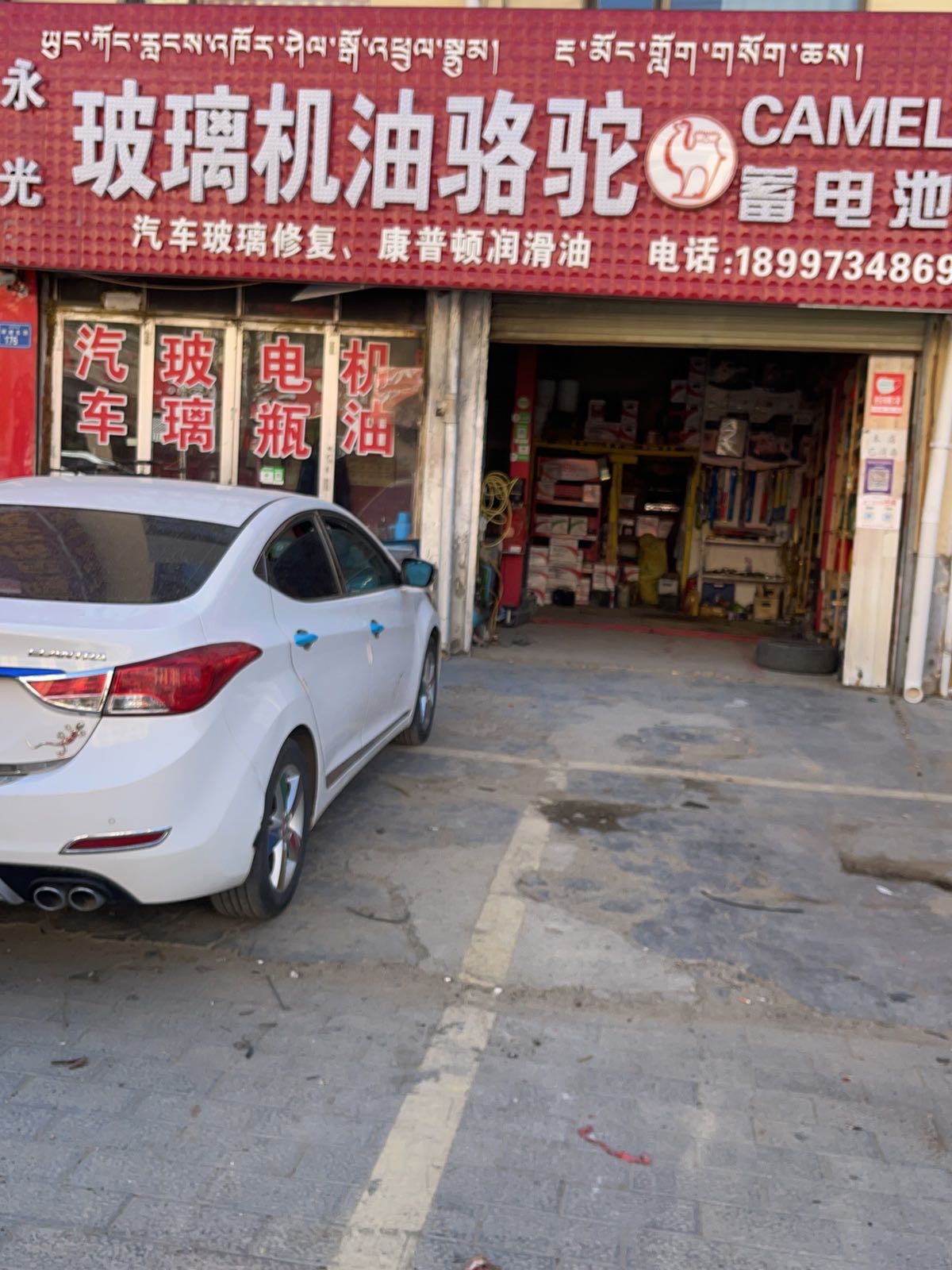 永光汽车玻璃骆驼蓄电池(环城东路店)