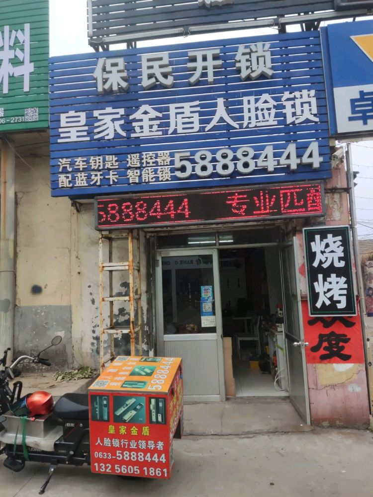 保民开锁皇家金盾人脸锁