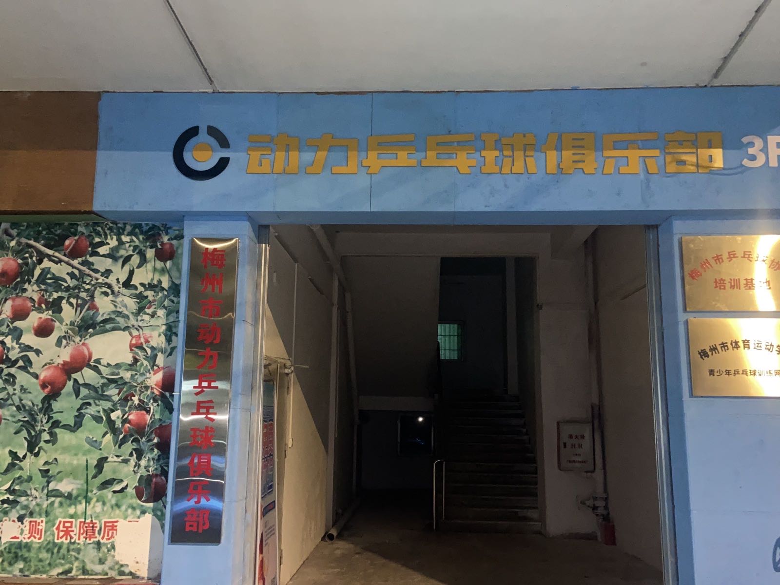 梅州市动力乒乓球俱乐部