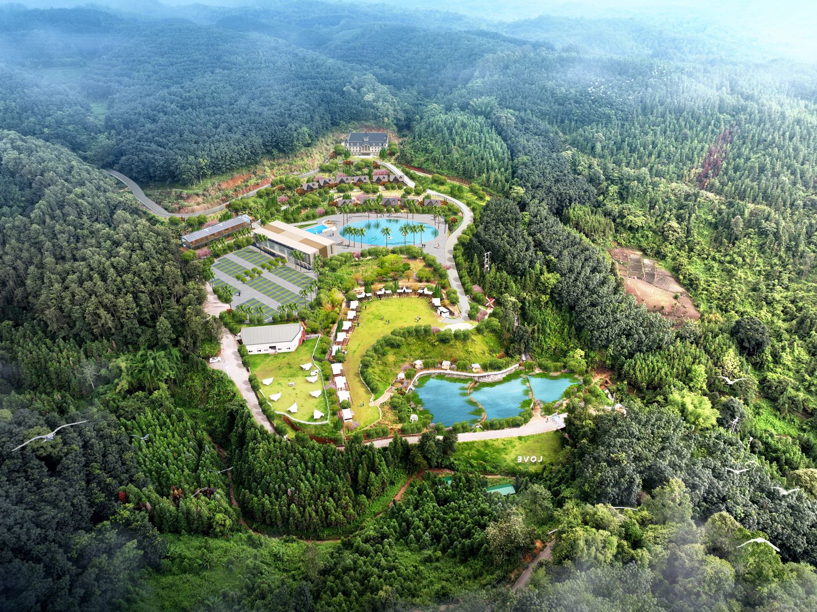 水漾山林