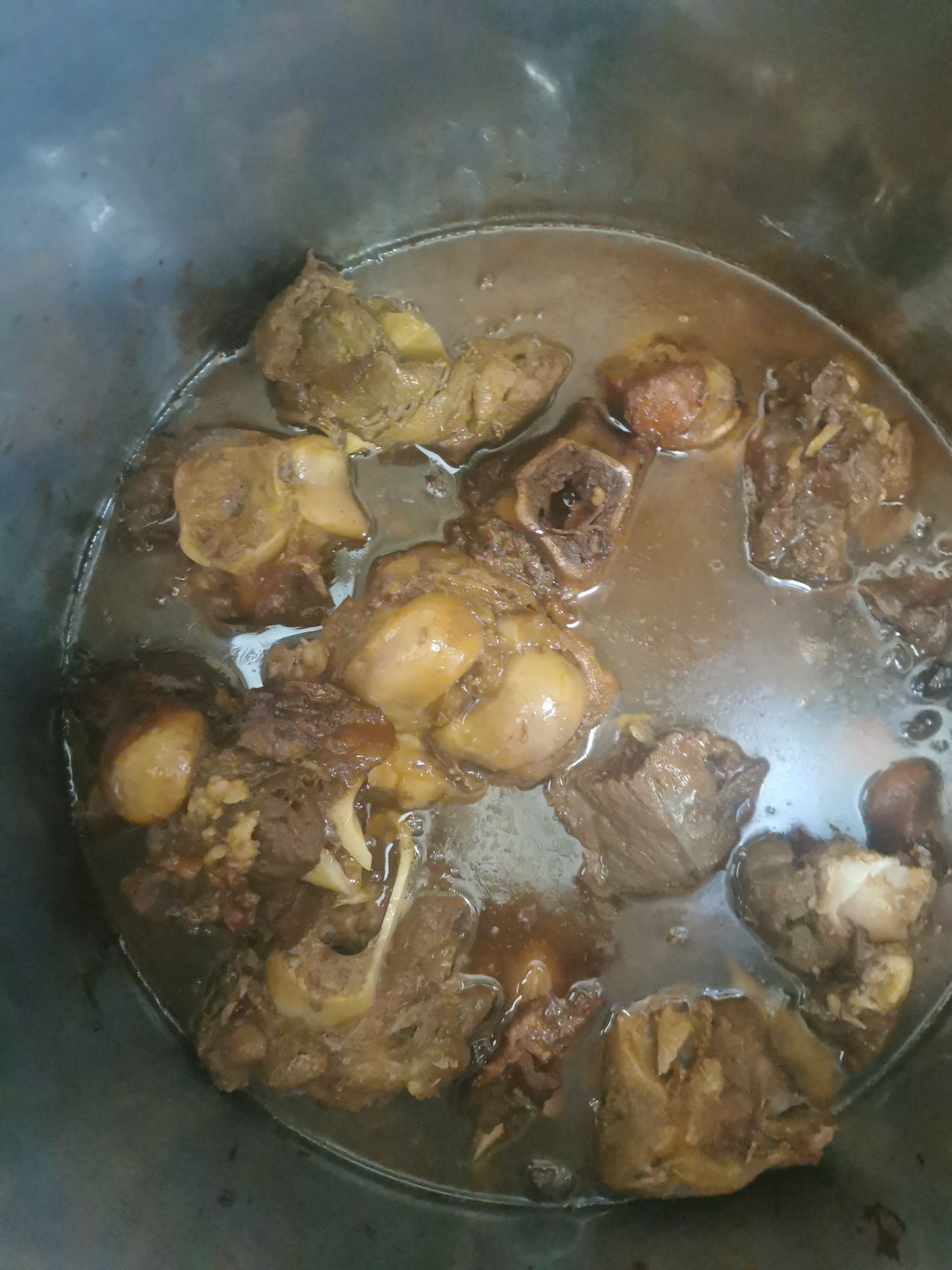 自助大骨头炭火锅烤肉