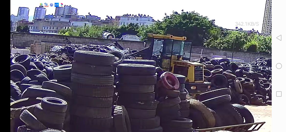 红塔区徐杨废旧轮胎回收站