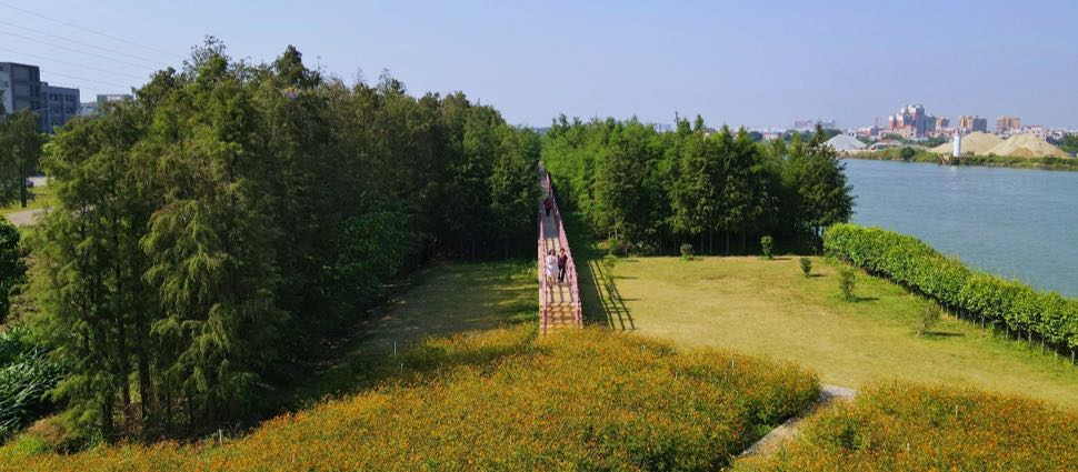 黄沙沥碧道三角镇1号段