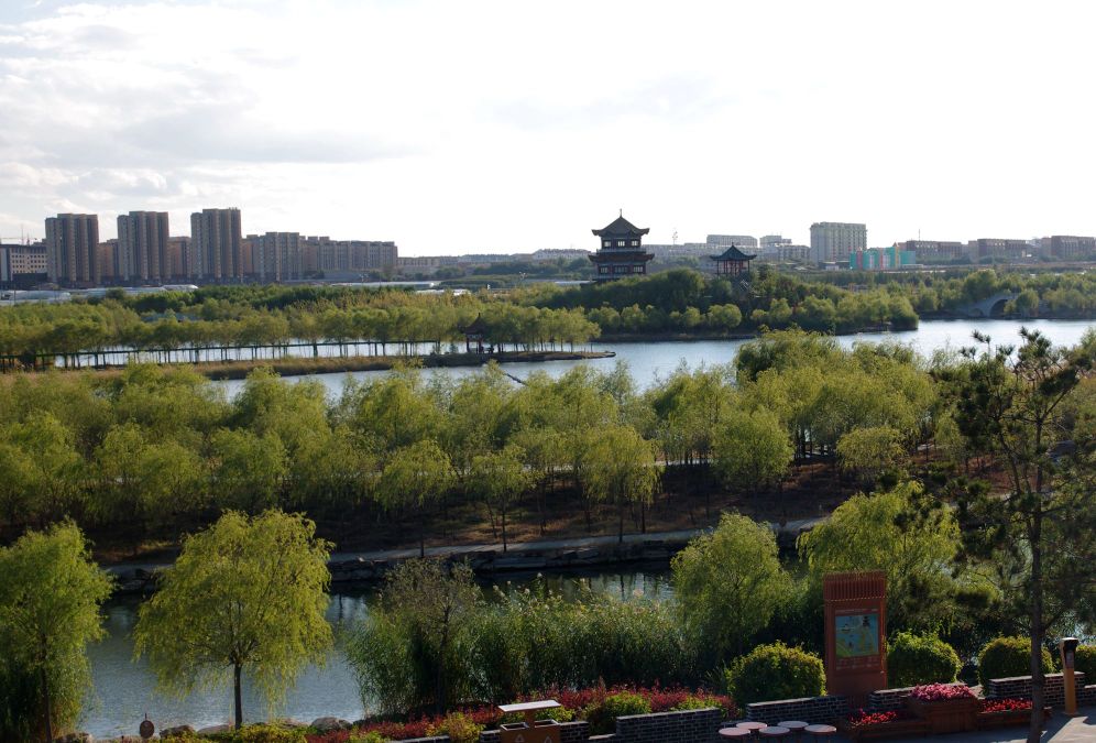 大安市嫩江湾旅游区南门-游客中心