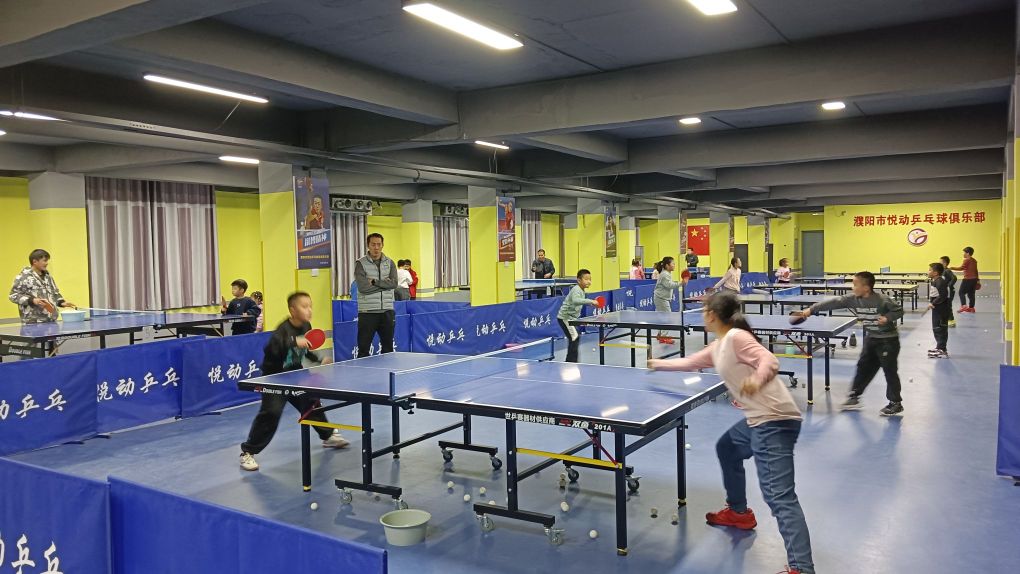 濮阳市悦脉枰动佗乒乓球俱乐部