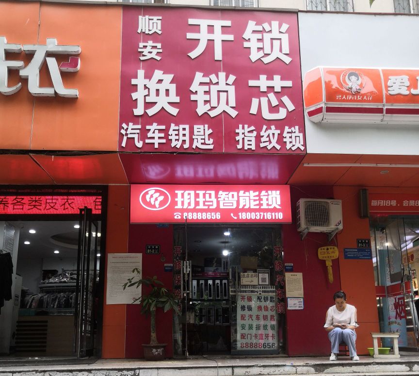 玥玛智能锁专卖店(汝河路店)