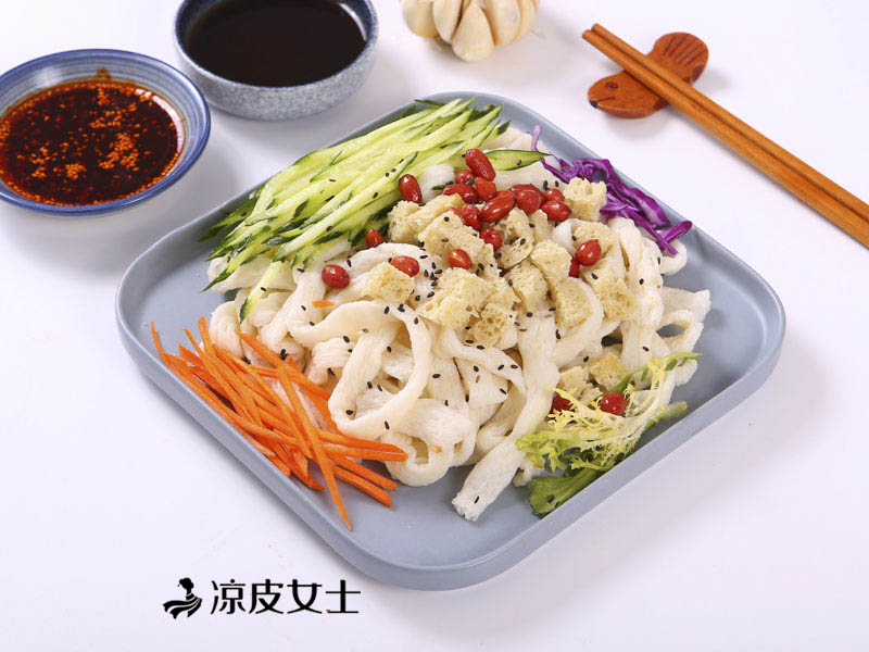 凉皮女士·肉夹馍·焖面·饺子(银桦路店)