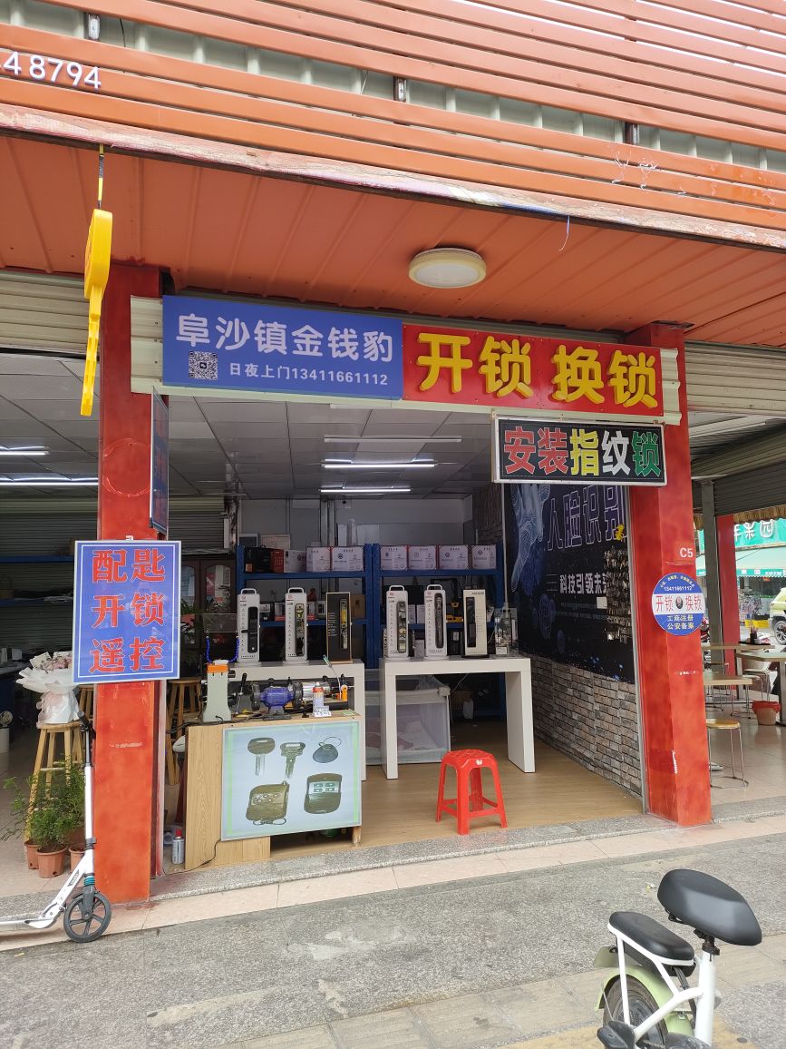 阜沙镇金钱豹开锁换锁