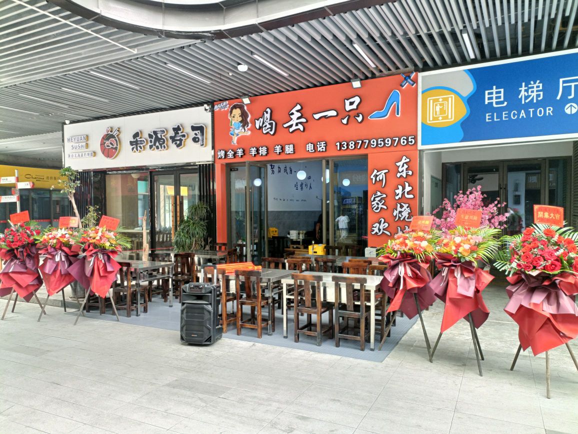 喝丢一只鞋·何家欢东北烧烤(吾悦广场店)