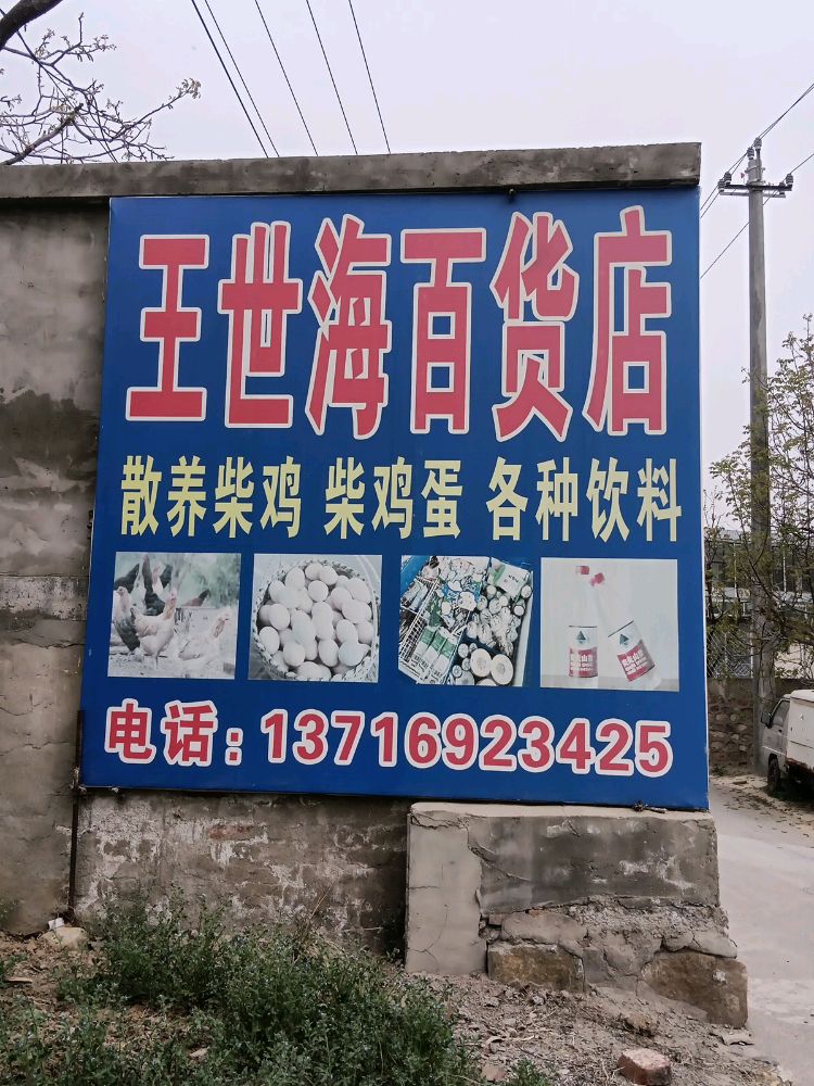 王世海商店。