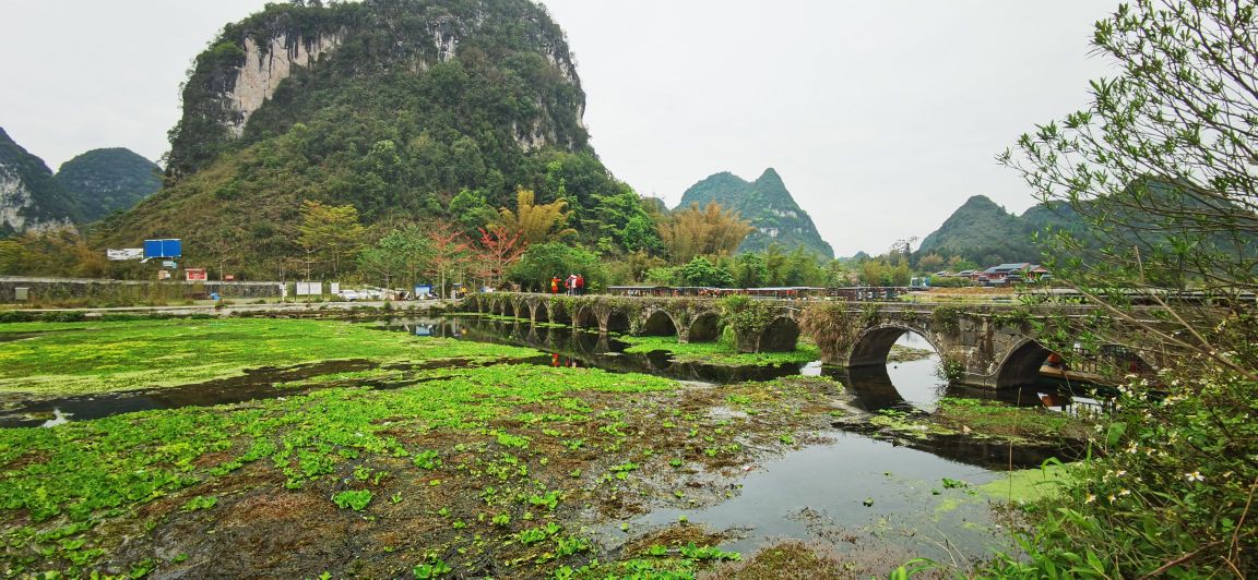 靖西鹅泉风景区-南2门地上停车场