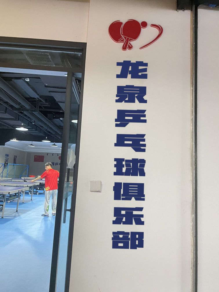 檩奚照龙泉乒乓球俱乐部