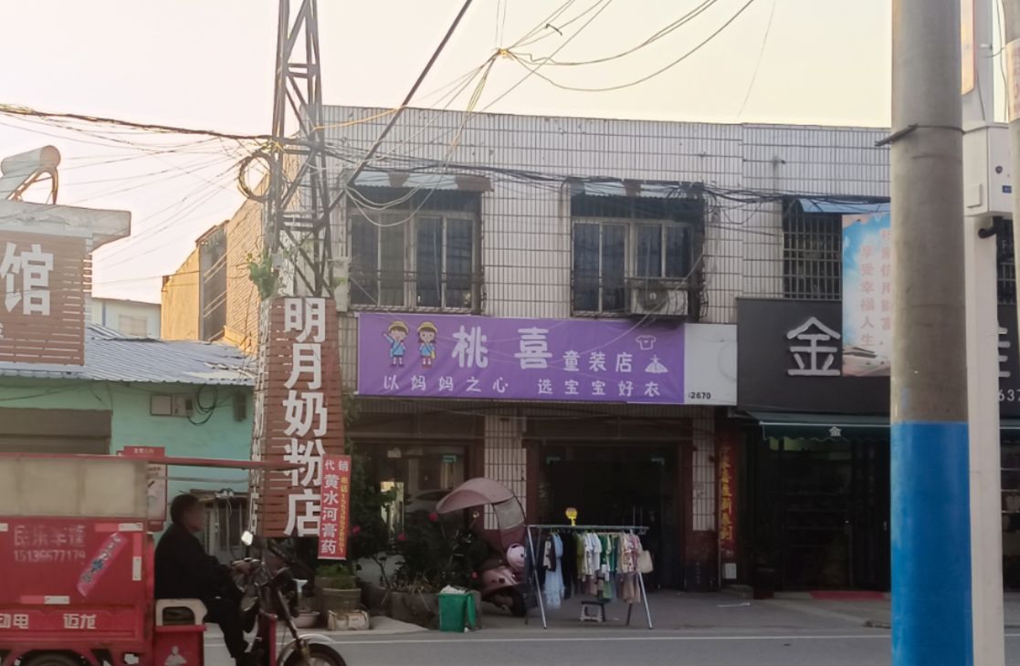 卧龙区青华镇桃喜童装店