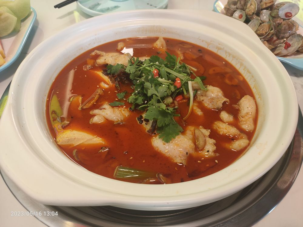 豆六鱼鲜葆汤花前六小(独山路店)