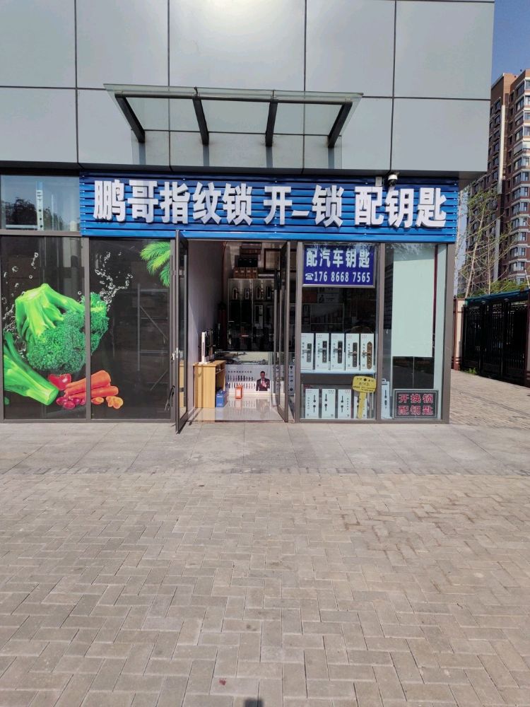 鹏哥指纹锁开锁配钥匙