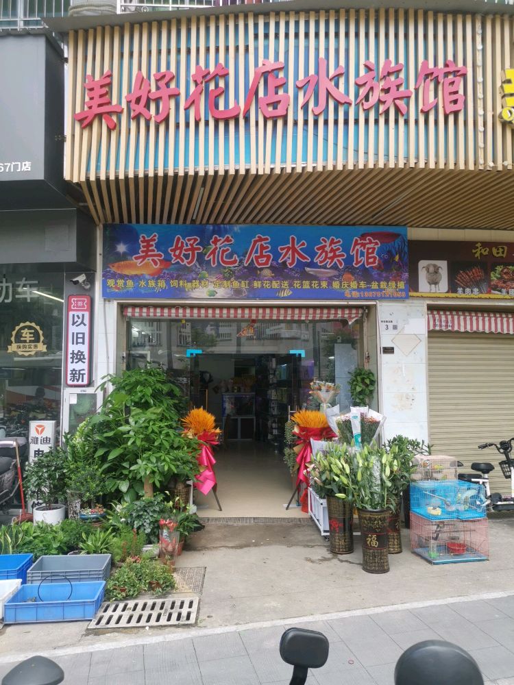 美好花店水族馆