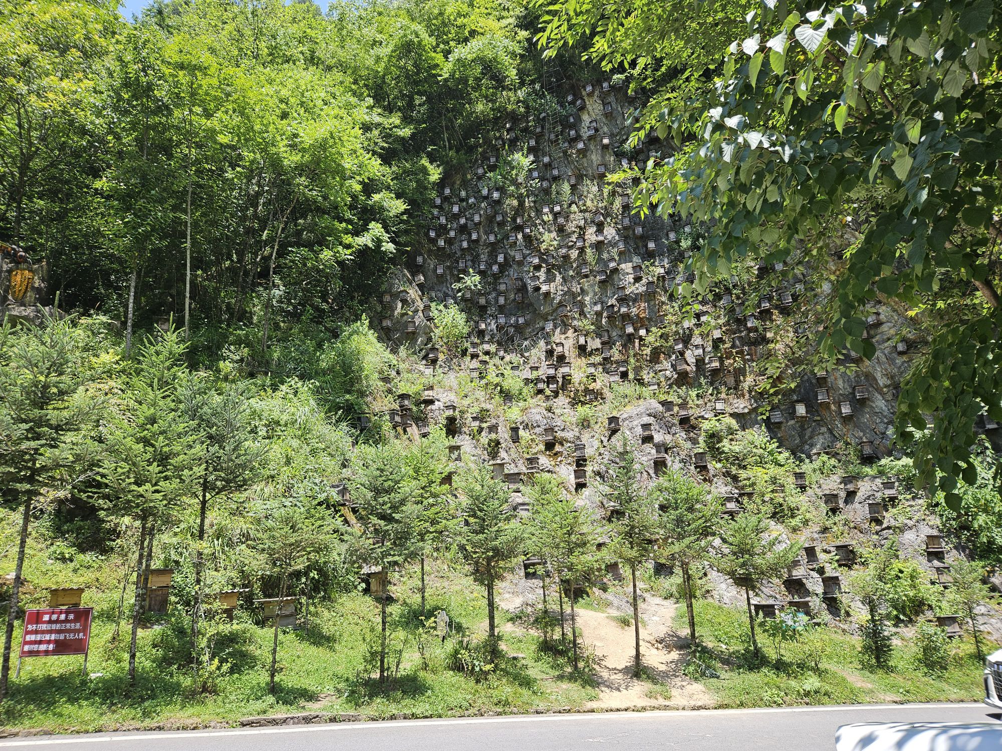 官门山风景区-检票处出入口