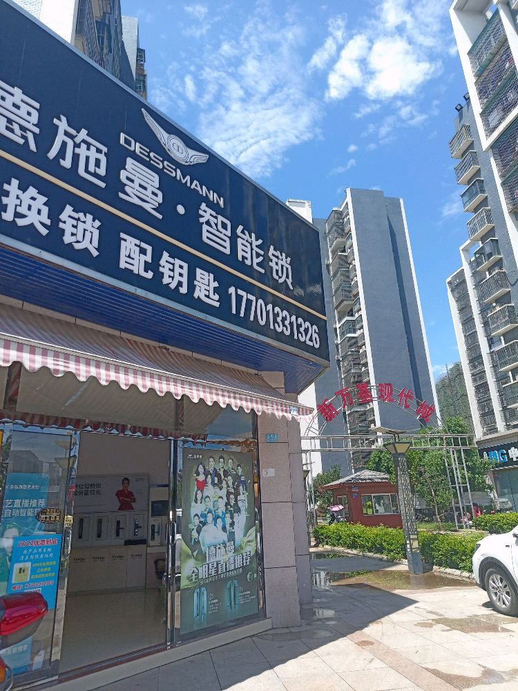 德施曼智能锁开锁(新万基现代城店)